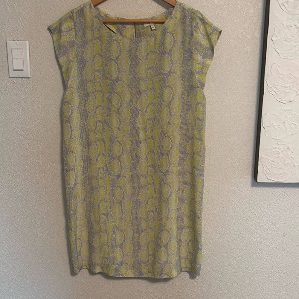 Joie Rancher Python Print Silk Dress size Medium